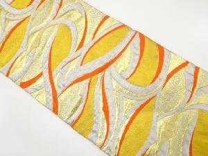 アンティーク　抽象模様織り出し袋帯（材料）